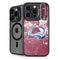 NHL Colorado Avalanche Frozen iPhone 15 Pro Max Kickstand Case