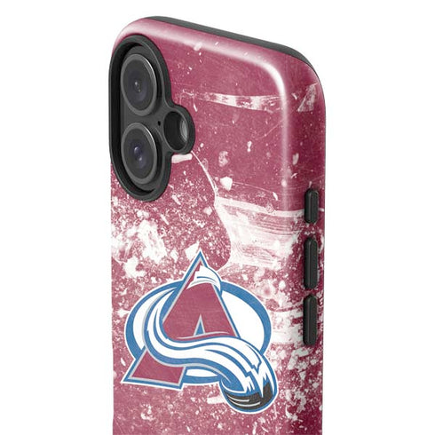 NHL Colorado Avalanche Frozen iPhone 16 Impact Case
