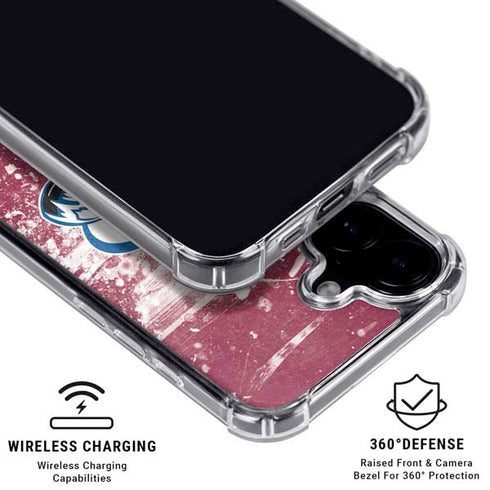 NHL Colorado Avalanche Frozen iPhone 16 MagSafe Case