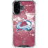NHL Colorado Avalanche Frozen iPhone 16 Plus Clear Case