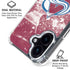 NHL Colorado Avalanche Frozen iPhone 16 Plus Clear Case
