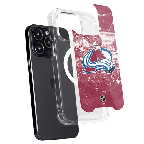 NHL Colorado Avalanche Frozen iPhone 16 Pro MagSafe Case