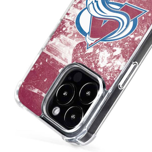 NHL Colorado Avalanche Frozen iPhone 16 Pro MagSafe Case