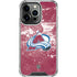 NHL Colorado Avalanche Frozen iPhone 16 Pro Max Clear Case