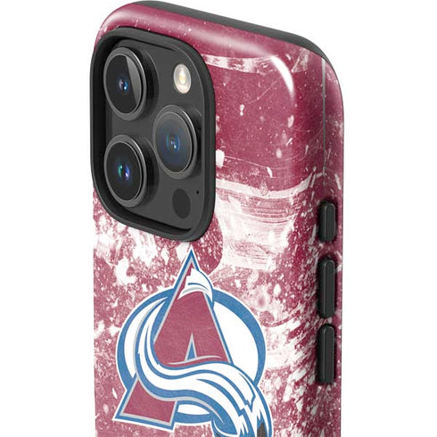 NHL Colorado Avalanche Frozen iPhone 16 Pro Max Impact Case