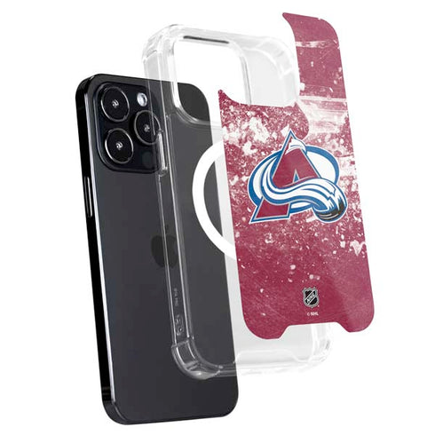 NHL Colorado Avalanche Frozen iPhone 16 Pro Max MagSafe Case