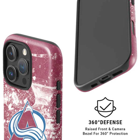 NHL Colorado Avalanche Frozen iPhone 16 Pro Max Magsafe Impact Case