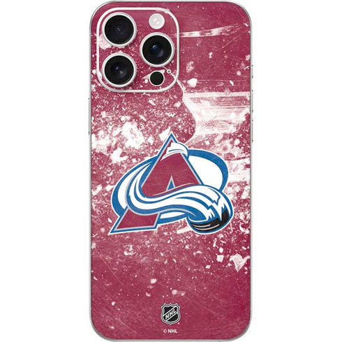 NHL Colorado Avalanche Frozen iPhone 16 Pro Max Skin