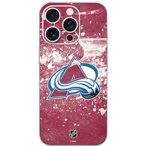 NHL Colorado Avalanche Frozen iPhone 16 Pro Skin