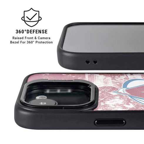 NHL Colorado Avalanche Frozen iPhone 16e Kickstand Case