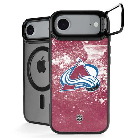 NHL Colorado Avalanche Frozen iPhone 17 Air Kickstand Case