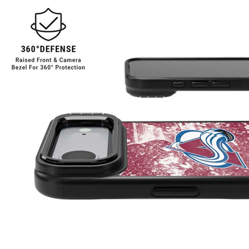 NHL Colorado Avalanche Frozen iPhone 17 Air Kickstand Case
