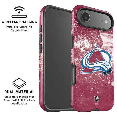 NHL Colorado Avalanche Frozen iPhone 17 Air Magsafe Impact Case