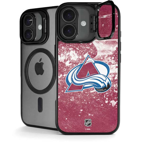 NHL Colorado Avalanche Frozen iPhone 17 Kickstand Case
