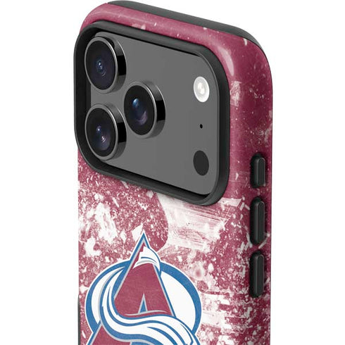 NHL Colorado Avalanche Frozen iPhone 17 Pro Impact Case