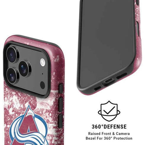 NHL Colorado Avalanche Frozen iPhone 17 Pro Magsafe Impact Case