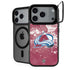 NHL Colorado Avalanche Frozen iPhone 17 Pro Max Kickstand Case