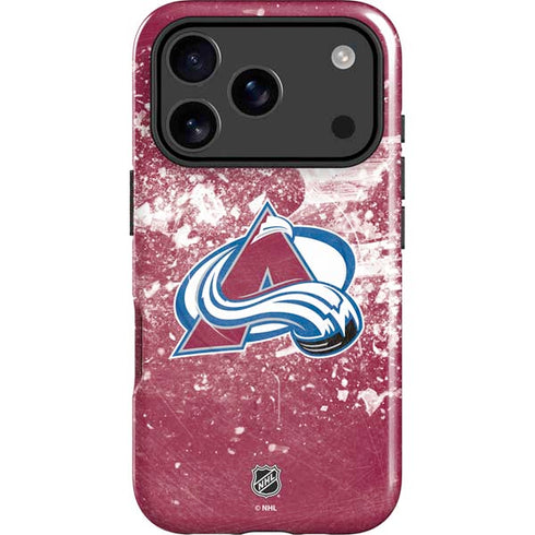 NHL Colorado Avalanche Frozen iPhone 17 Pro Max Magsafe Impact Case