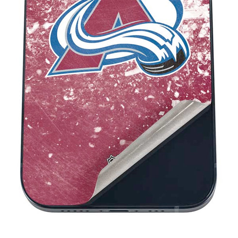 NHL Colorado Avalanche Frozen iPhone 17 Pro Max Skin