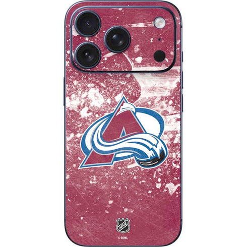 NHL Colorado Avalanche Frozen iPhone 17 Pro Skin