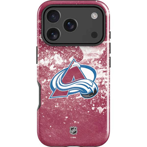 NHL Colorado Avalanche Frozen iPhone 18 Pro Impact Case