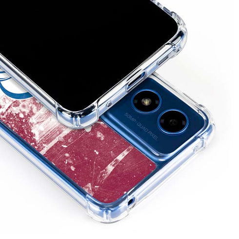 NHL Colorado Avalanche Frozen Moto G 5G (2024) Clear Case
