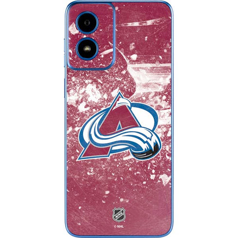 NHL Colorado Avalanche Frozen Moto G Play 4G (2024) Skin