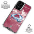 NHL Colorado Avalanche Frozen Moto G Power 5G (2024) Clear Case