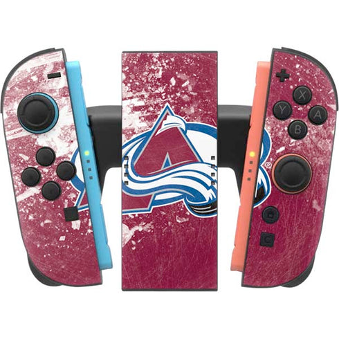 NHL Colorado Avalanche Frozen Nintendo Switch 2 (2025) Joy-Con Controller Skin