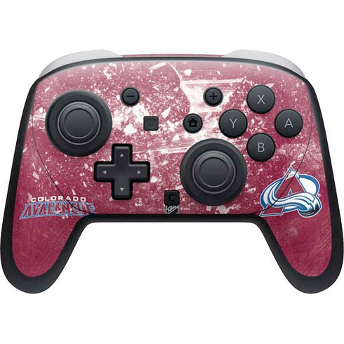 NHL Colorado Avalanche Frozen Nintendo Switch 2 (2025) Pro Controller Skin