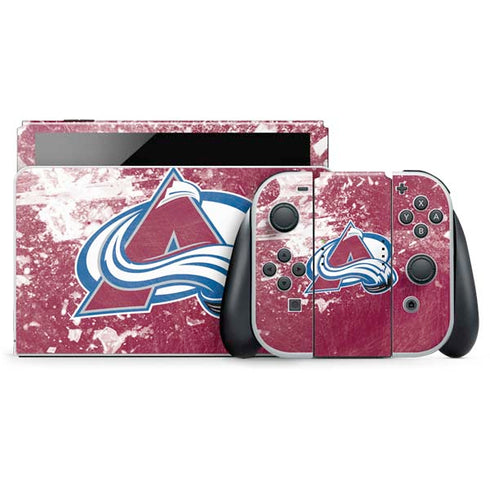 NHL Colorado Avalanche Frozen Nintendo Skins