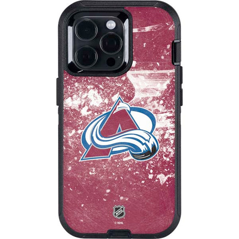NHL Colorado Avalanche Frozen Otterbox Defender iPhone Skin