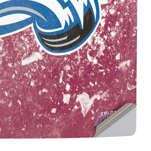 NHL Colorado Avalanche Frozen PS5 Pro Console Skin