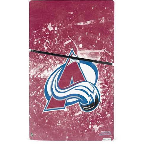 NHL Colorado Avalanche Frozen PS5 Slim Digital Edition Console Skin