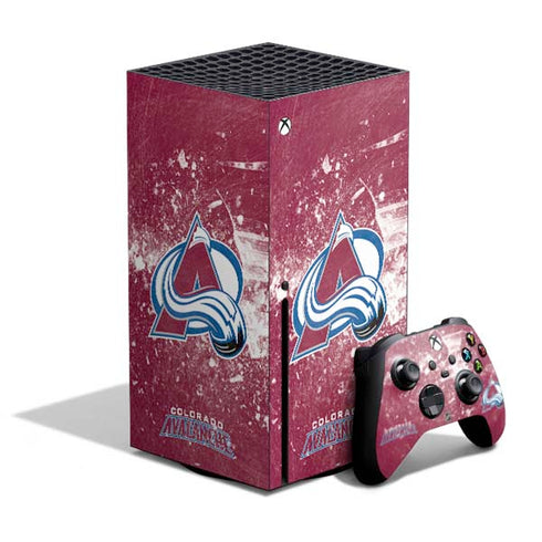 NHL Colorado Avalanche Frozen Xbox Series X Bundle Skin
