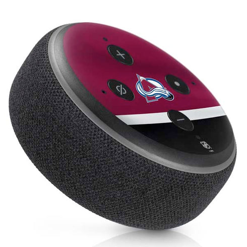 NHL Colorado Avalanche Jersey Amazon Echo Dot Skin
