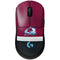 NHL Colorado Avalanche Jersey G Pro Wireless Gaming Mouse Skin