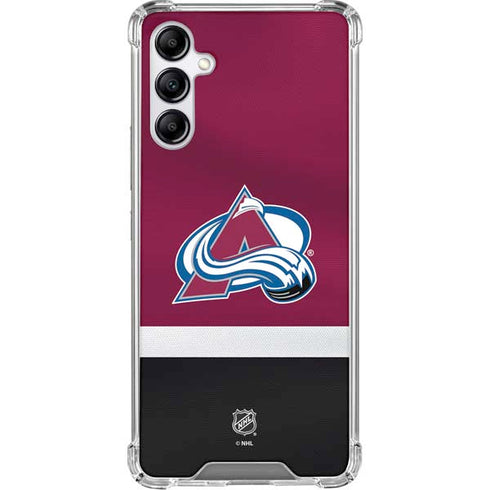 NHL Colorado Avalanche Jersey Gabb Phone 4 Clear Case