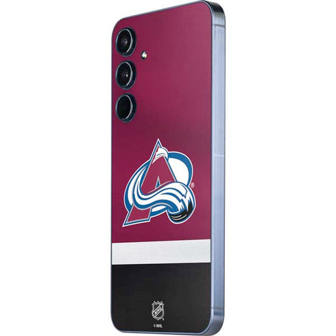 NHL Colorado Avalanche Jersey Galaxy A35 5G Skin