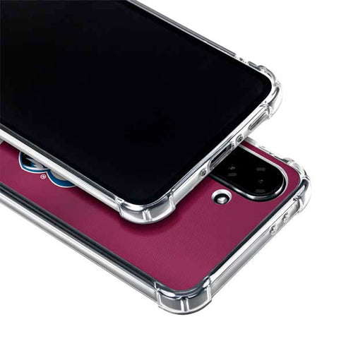 NHL Colorado Avalanche Jersey Galaxy A36 5G Clear Case