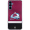 NHL Colorado Avalanche Jersey Galaxy A55 5G Clear Case