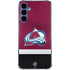 NHL Colorado Avalanche Jersey Galaxy A55 5G Clear Case