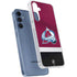 NHL Colorado Avalanche Jersey Galaxy A55 5G Clear Case