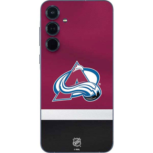 NHL Colorado Avalanche Jersey Galaxy A55 5G Skin