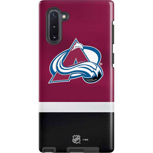 NHL Colorado Avalanche Jersey Galaxy Cases