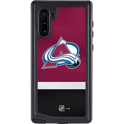 NHL Colorado Avalanche Jersey Galaxy Cases