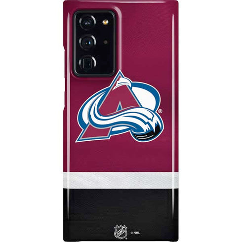 NHL Colorado Avalanche Jersey Galaxy Cases