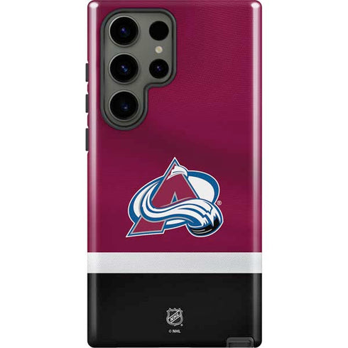 NHL Colorado Avalanche Jersey Galaxy S23 Ultra Pro Case