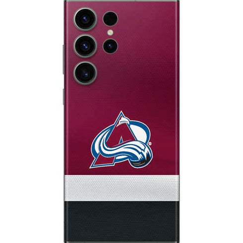 NHL Colorado Avalanche Jersey Galaxy Skins