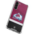 NHL Colorado Avalanche Jersey Galaxy S24 FE Clear Case
